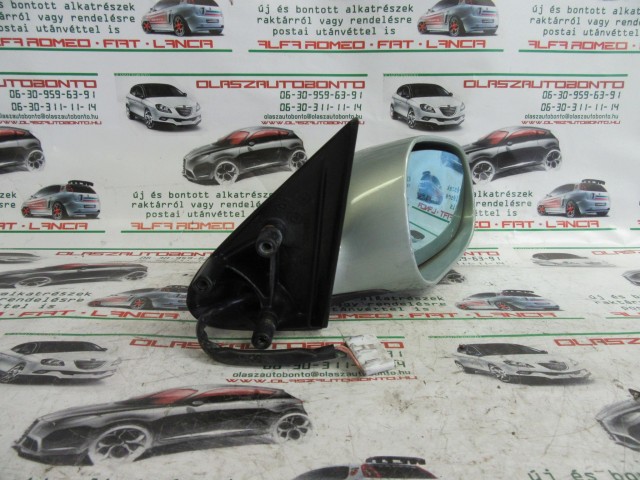 23882 Lancia Lybra zöld színű, elektromos, 7 vezetékes jobb oldali visszapillantó tükör