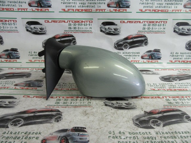 23882 Lancia Lybra zöld színű, elektromos, 7 vezetékes jobb oldali visszapillantó tükör