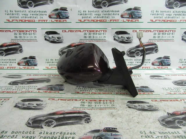 Fiat Idea/Lancia Musa barna színű, elektromos, jobb oldali tükör 