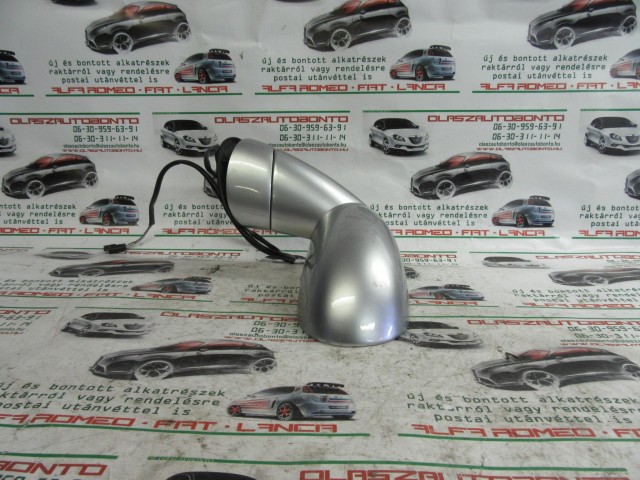 Fiat Barchetta ezüst színű, elektromos,bal oldali tükör