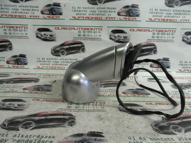 Fiat Barchetta ezüst színű, elektromos,bal oldali tükör