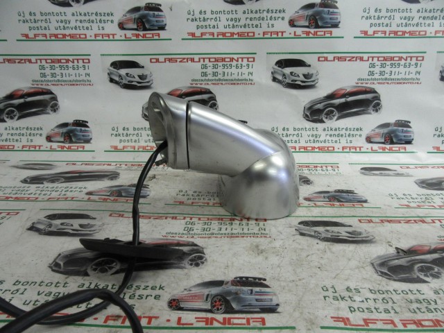 Fiat Barchetta ezüst színű, elektromos,jobb oldali tükör