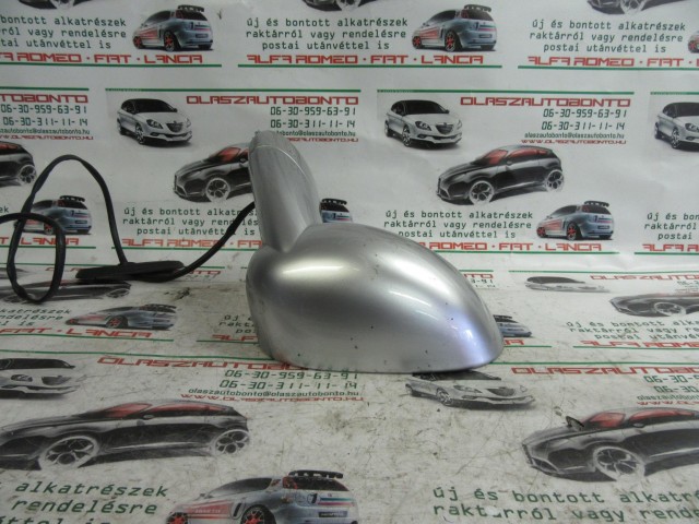 Fiat Barchetta ezüst színű, elektromos,jobb oldali tükör