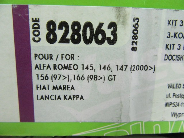 Alfa Romeo 147/156/Gt 1,9-2,4 Jtd, 71739501 számú, után gyártott új kuplung szett