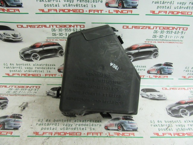 Fiat Idea 735365717 számú biztosíték tábla fedél