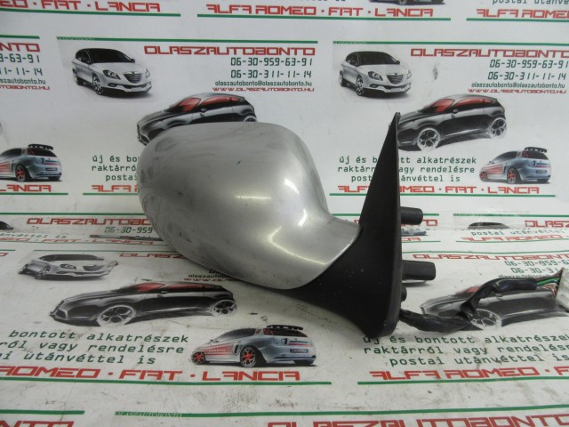 23880 Lancia Lybra ezüst színű, elektromos, 9 vezetékes jobb oldali visszapillantó tükör