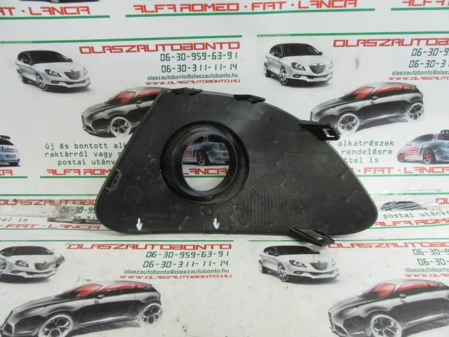 Alfa Romeo Giulietta 156085907 számú, jobb első ködlámpa keret a képen látható sérüléssel