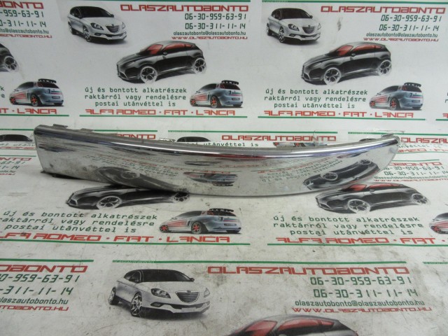 Fiat 500 2007-2015 Lounge bal első lökhárító díszcsík a képen látható sérüléssel 735429582