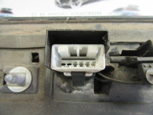 Fiat Stilo 5 ajtós, kék színű rendszámtábla világítás