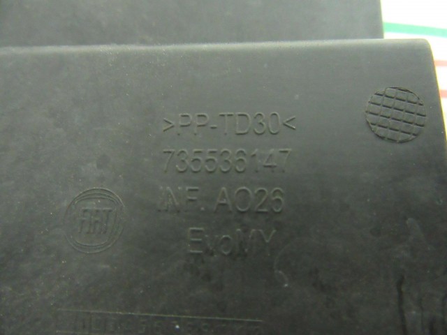 Fiat Nuova Punto 735536147 számú, jobb első légterelő