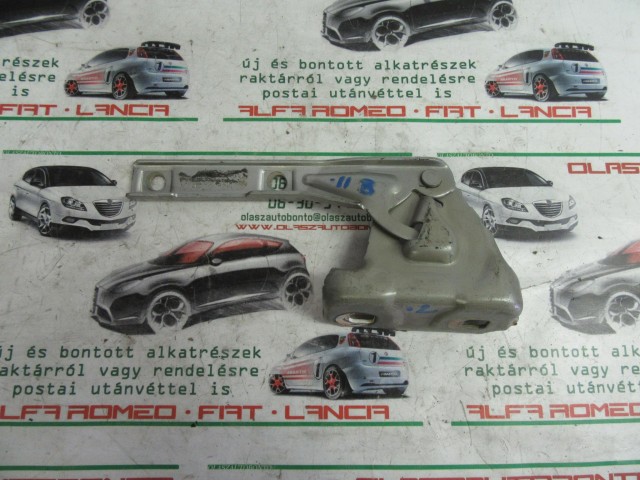 Fiat Punto II. III. ezüst színű, bal oldali motorháztető zsanér