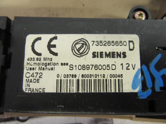 Lancia Lybra 735265650 számú , felső műanyag szenzor