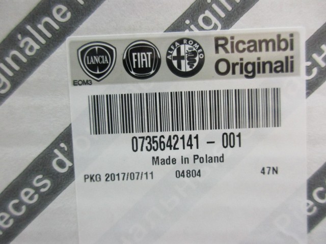 Fiat 500 Fl 2015- gyári új lounge alsó, középső díszrács 735642141