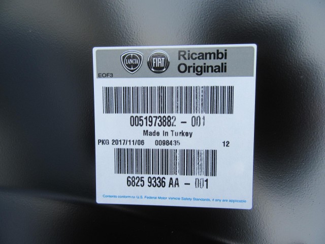 Fiat Doblo IV. 2015- gyári új, bal első sárvédő 51973882