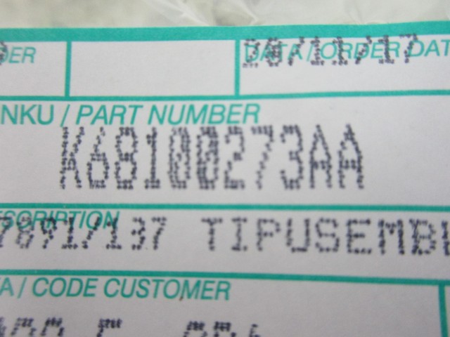 Fiat Freemont K68100273AA számú, gyári új, hátsó felirat