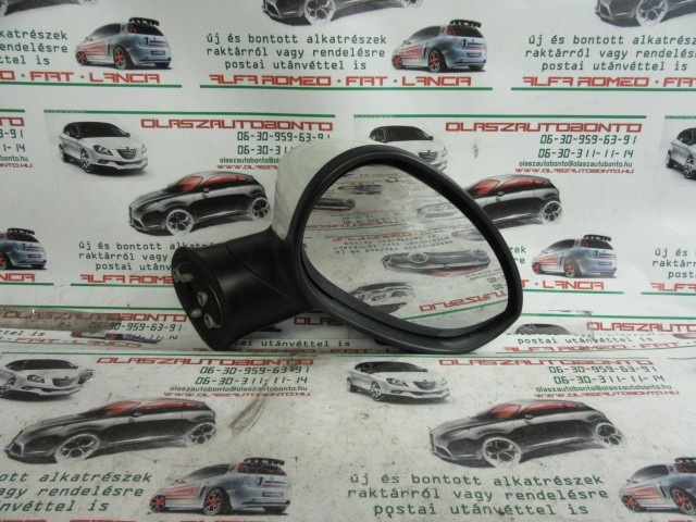 Fiat Grande Punto fehér színű, elektromos, jobb oldali tükör