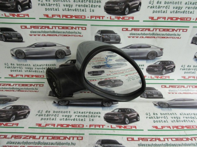 Fiat Grande Punto ezüst színű, elektromos, jobb oldali tükör
