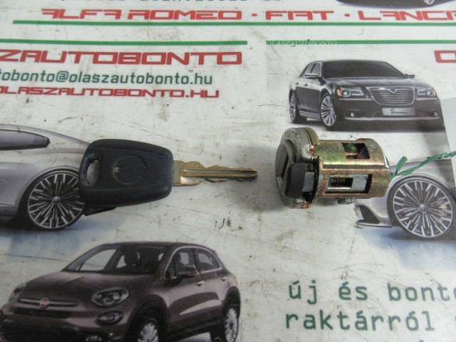 Fiat Punto II. gyújtás kapcsoló + kulcs