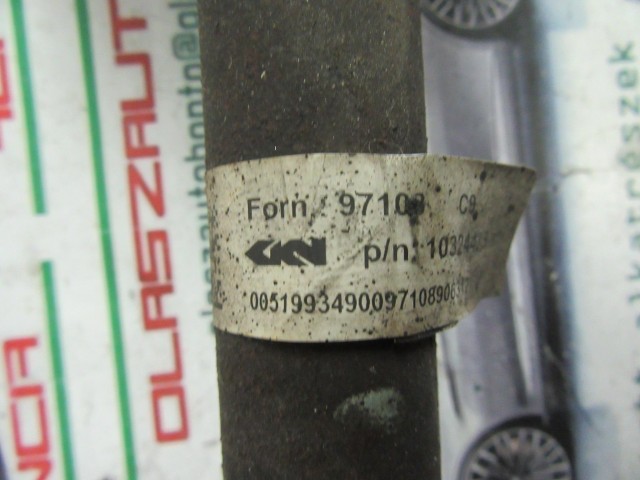 Jeep Renegade, Fiat 500x 1,6 16v Diesel jobb első féltengely 51993490