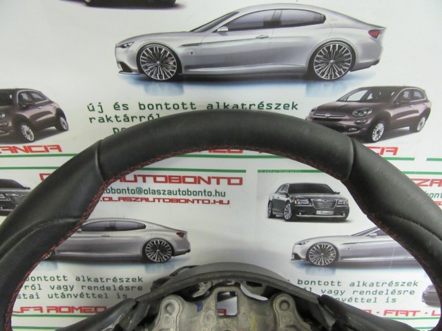 41233 Fiat 500 2007-2015 bőr, selespeed, multikormányos kormánykerék