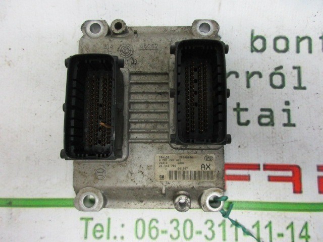 Opel C Corsa 1,2 benzin, z12xe , 24443796/261207423 számú motorvezérlő