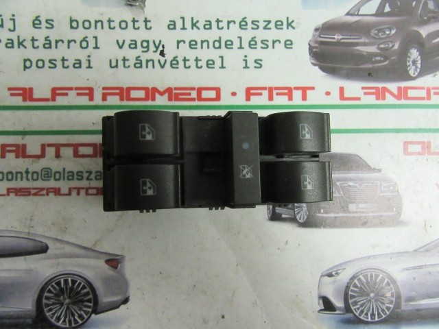 Lancia Musa bal első ablakemelő kapcsoló 4x