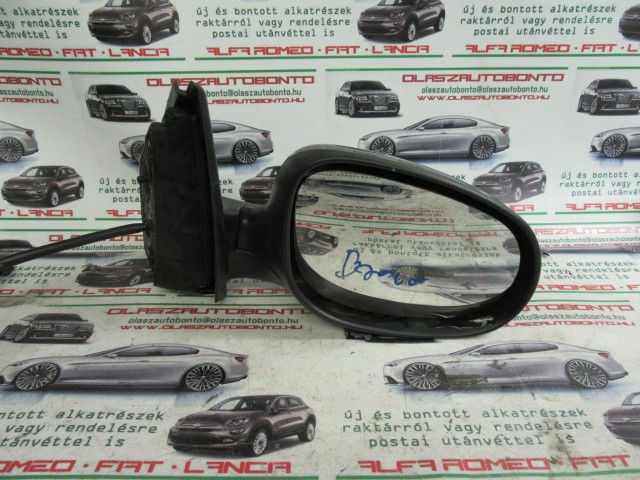 43425 Fiat Bravo 2007-2014  kék színű,  7 vezetékes jobb oldali visszapillantó tükör