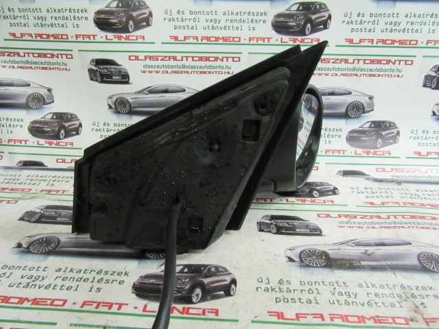 43425 Fiat Bravo 2007-2014  kék színű,  7 vezetékes jobb oldali visszapillantó tükör