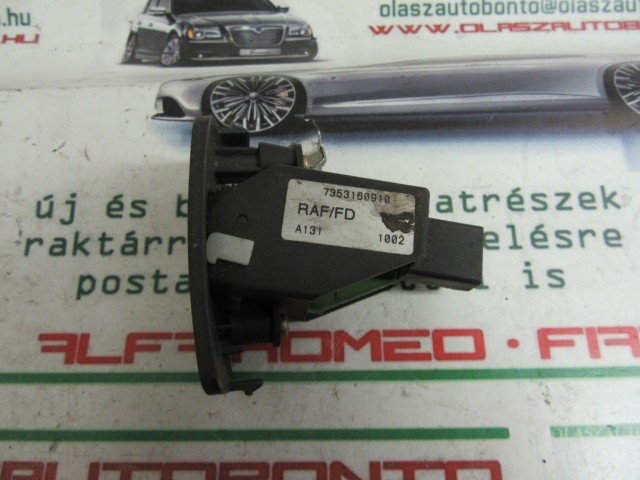 Fiat Ducato 735316091 számú, lámpa állító kapcsoló