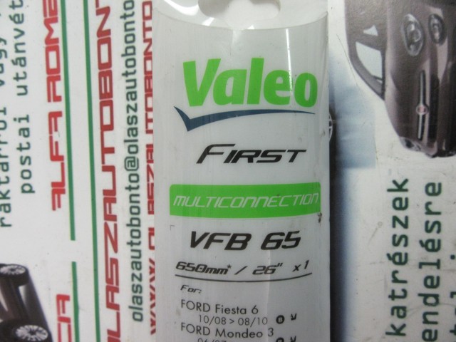 Ford/Mercedes/Opel/Renault/Toyota/Volvo utángyártott új, 65cm-es, első ablaktörlő lapát