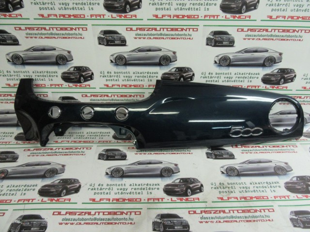 Fiat 500 735658206 számú, jobb oldali műszerfal párna betét