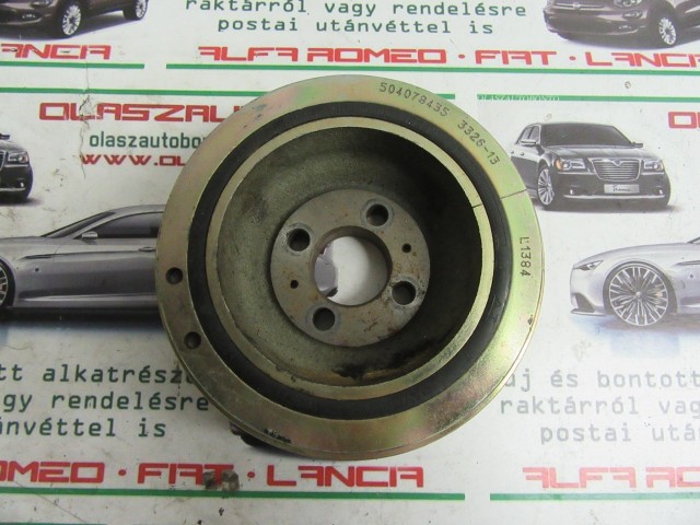 Fiat Ducato 2,3 Jtd , 504078435 számú ékszíjtárcsa