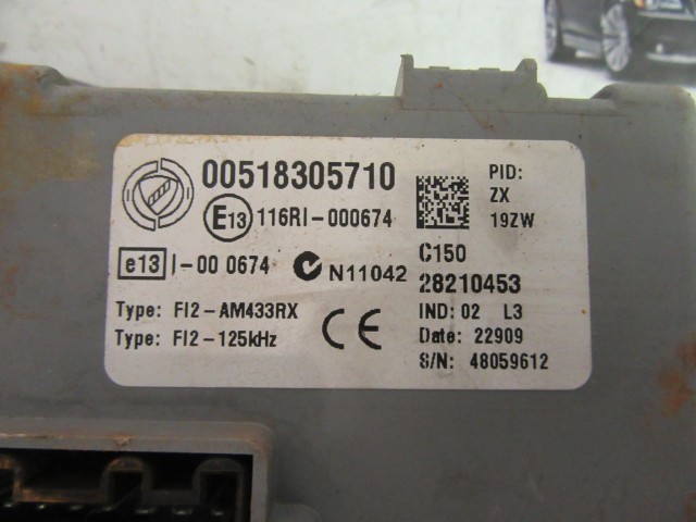 Fiat 500  immobiliser doboz 51830571