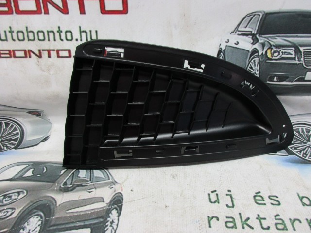 Lancia Ypsilon III. 2011-2015 utángyártott új, bal oldali ,nem ködlámpás rács az első lökhárítóban 735529712