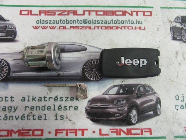 Jeep Renegade gyújtás kapcsoló + kulcs