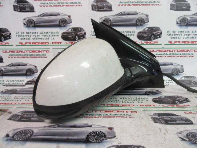 Fiat Croma fehér színű, elektromos, jobb oldali tükör 