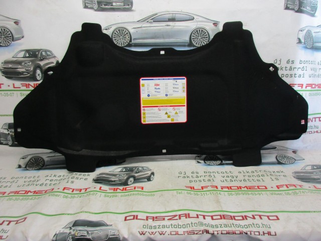 Alfa Romeo Mito gyári új, motorháztető szigetelés 50529457