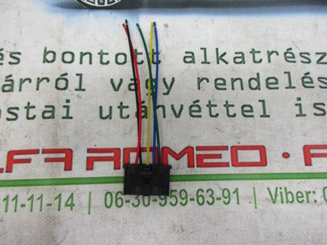 Alfa Romeo Mito, Fiat Grande Punto utángyártott új, fűtőmotor előtét ellenállás csatlakozó