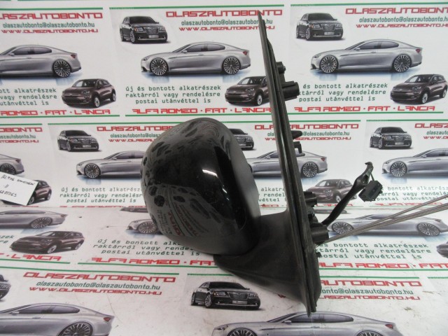 Fiat Panda III. fekete színű, manuális, jobb oldali tükör