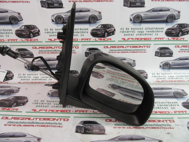 Fiat Panda III. fekete színű, manuális, jobb oldali tükör