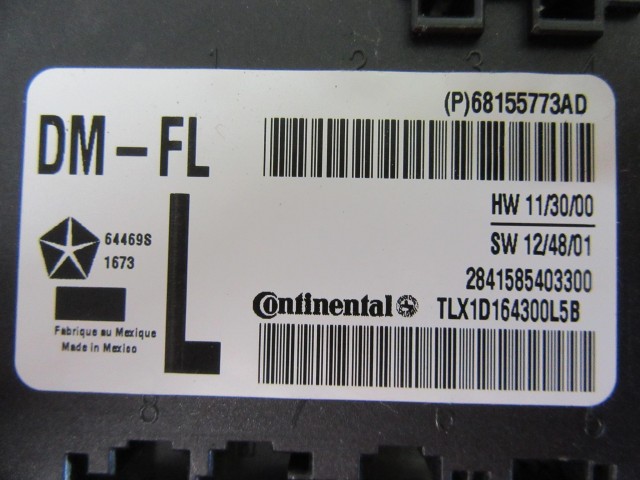 Fiat Freemont bal első elektromos ablak vezérlő K68155773AD