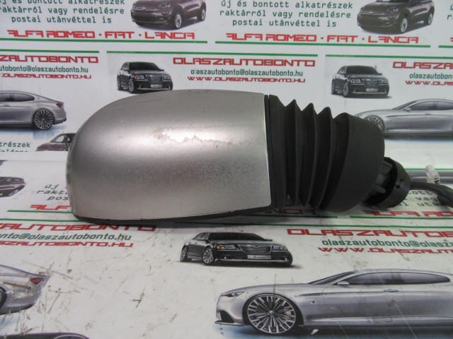Fiat Punto II.-III. bal oldali, 5 vezetékes, ezüst visszapillantó tükör 