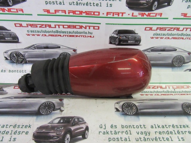 Fiat Punto II.-II. bordó, bal oldali manuális visszapillantó tükör