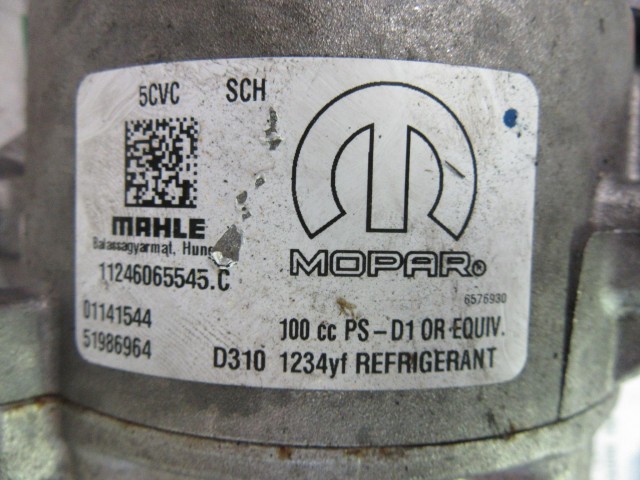 Fiat Tipo 1,6 16v Mjet klímakompresszor 51986964