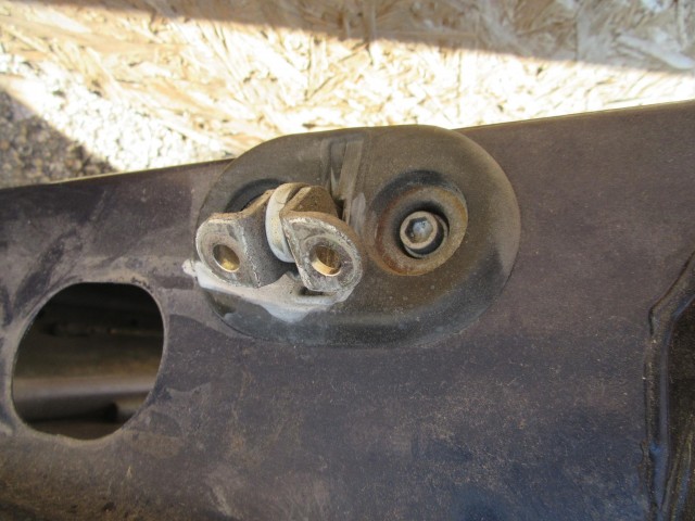 61588 Fiat Stilo 5 ajtós, bal hátsó kék színű ajtó 