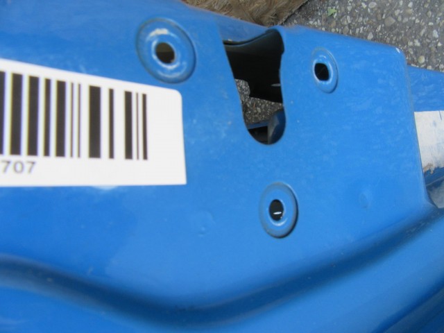 61707 Fiat Stilo 3 ajtós, kék színű bal oldali ajtó