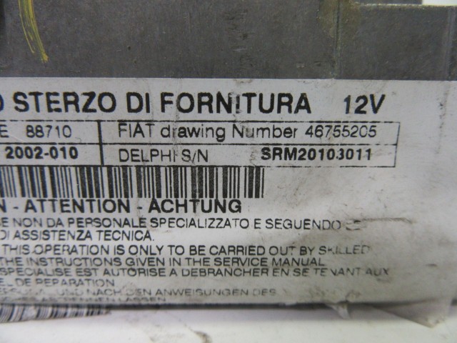 Fiat Punto II. 6971 elektromos szervó, vezérlő elektronika 