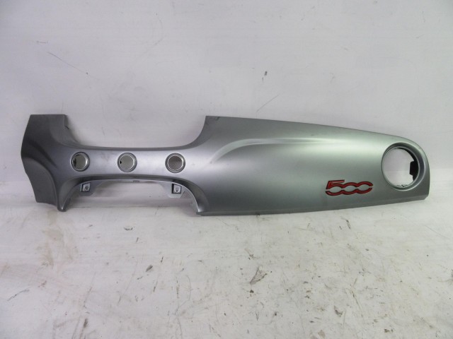 Fiat 500 acélszürke színű, jobb oldali műszerfal párna betét 51803289