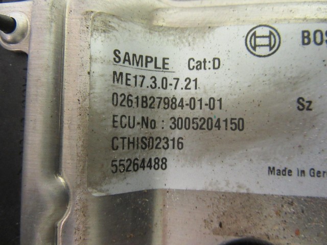 Fiat Tipo 1,4 16v T-Jet motorvezérlő 55264488