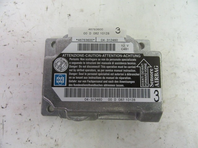 Fiat Marea gyári új légzsák indító elektronika 46763600